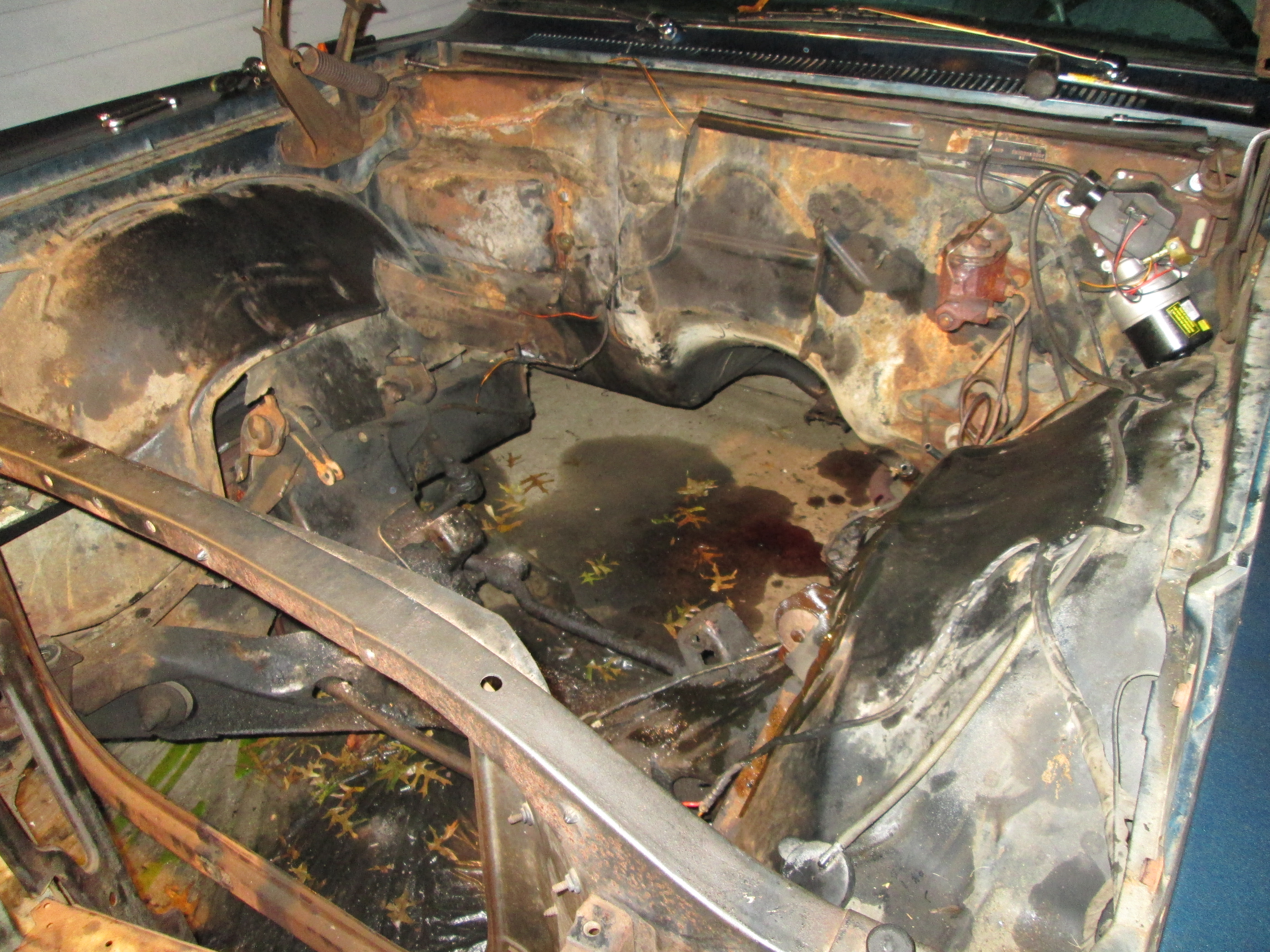 Empty Engine Bay